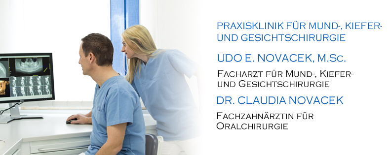 Rundgang durch die Praxis von Mund Kiefer Gesichts Chirurgie Udo E. und Dr. Claudia Novacek Oralchirurg